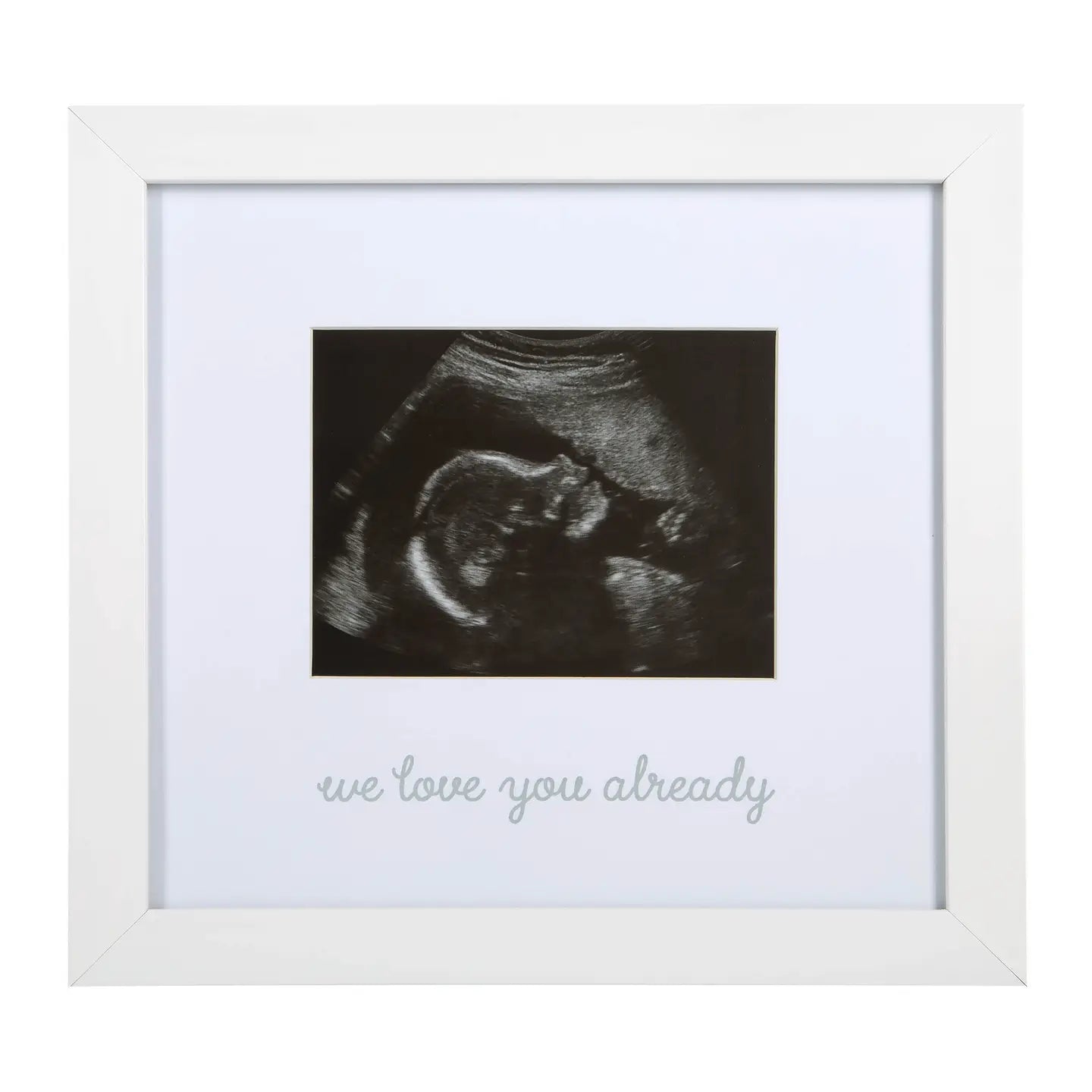Sonogram Frame "we love you already"