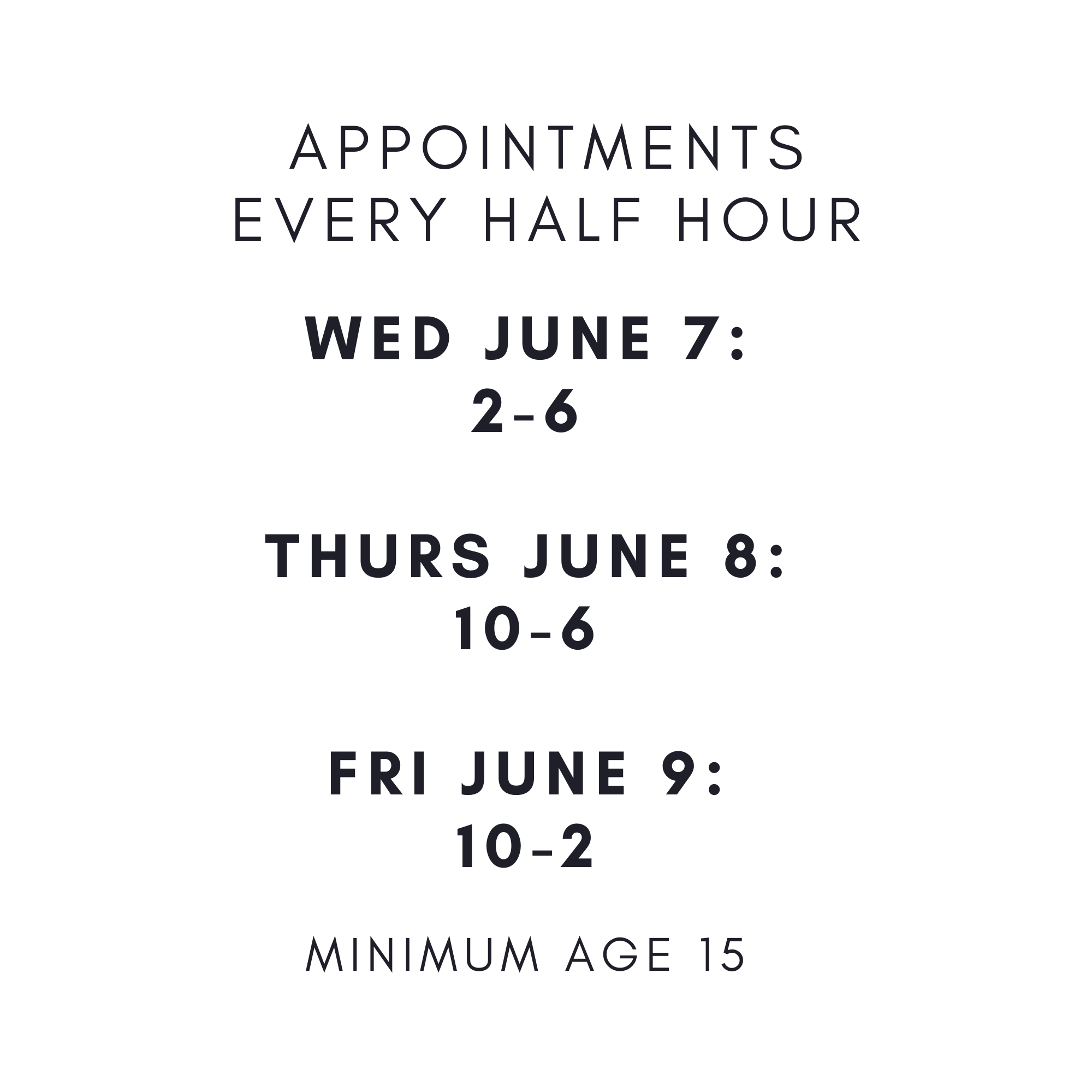 Appointment Times | Howard Fine Jewellers