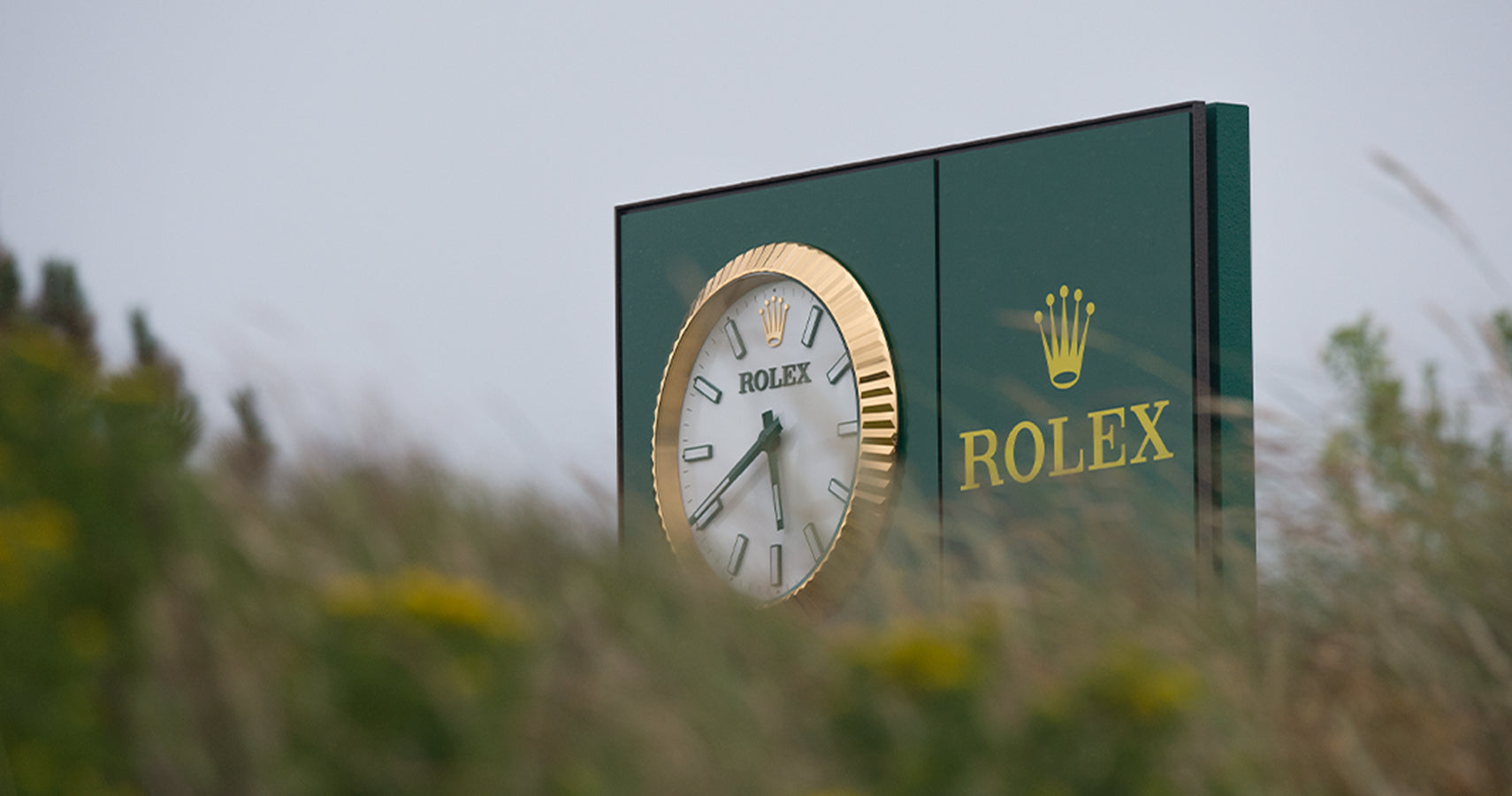 Rolex and The Open | Rolex clock