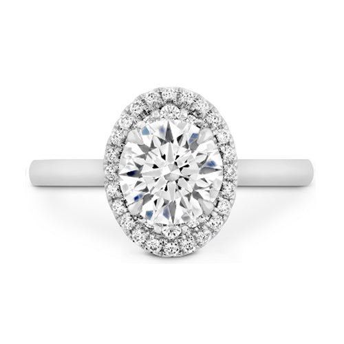 HOWARD Line Blair Diamond Oval Engagement Ring