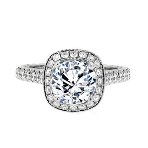 HOWARD Line Blair Diamond Round Engagement Ring