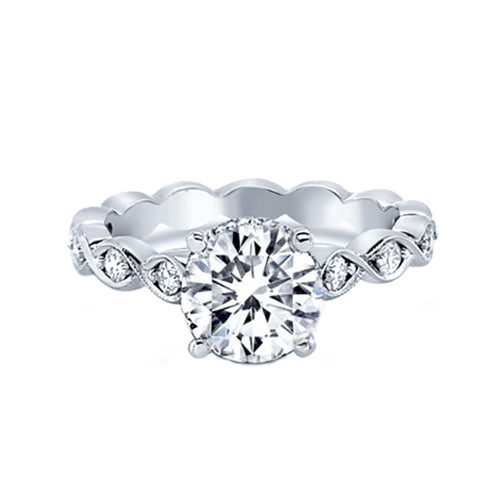 Diamond Cuff Engagement Ring - KGR1043Y – Jack Kelége | Diamond Engagement  Rings, Wedding Rings, and Fine Jewelry