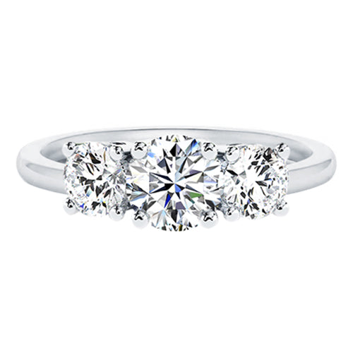 HOWARD Line Blair Diamond Round Engagement Ring