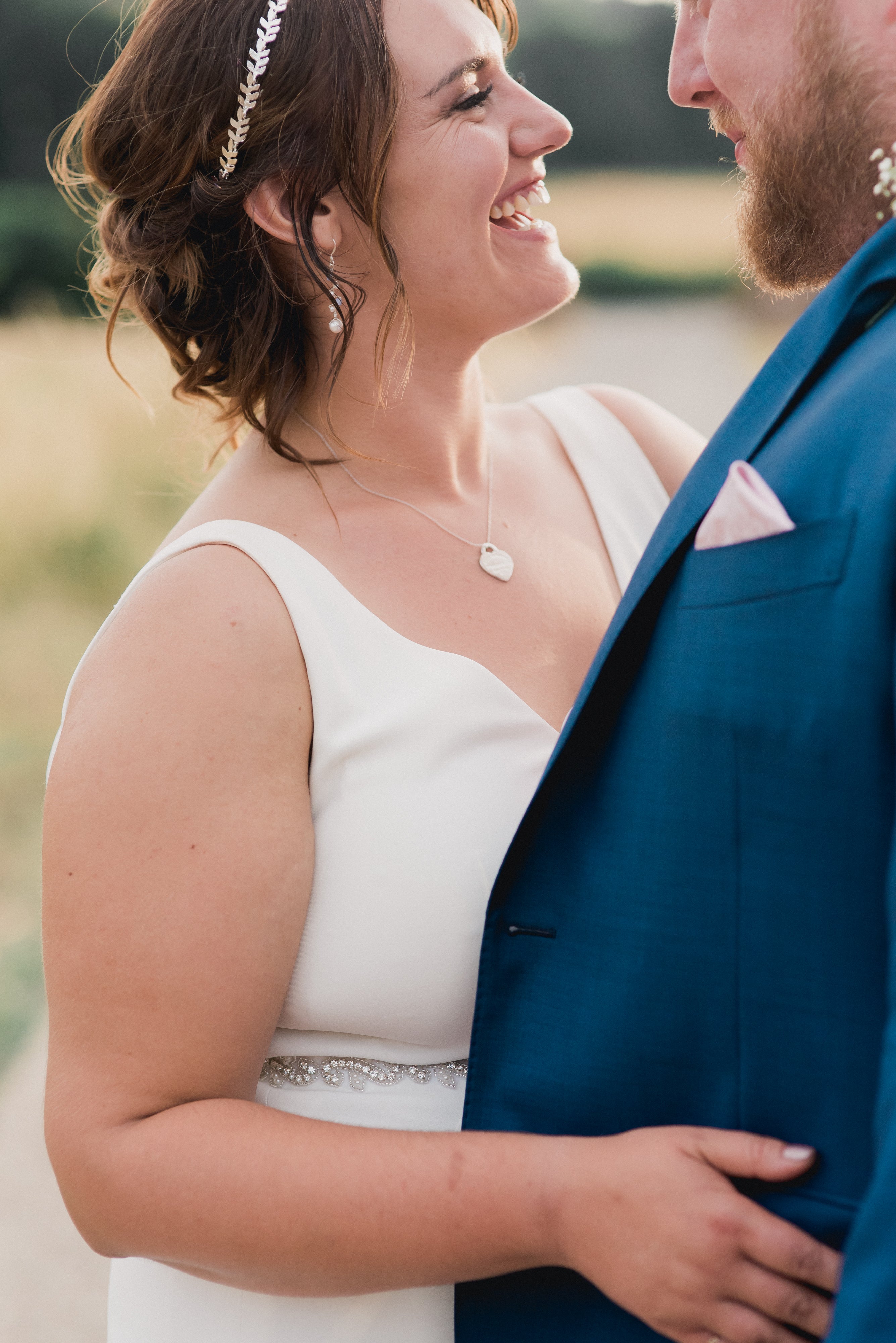 leaf wedding headpiece