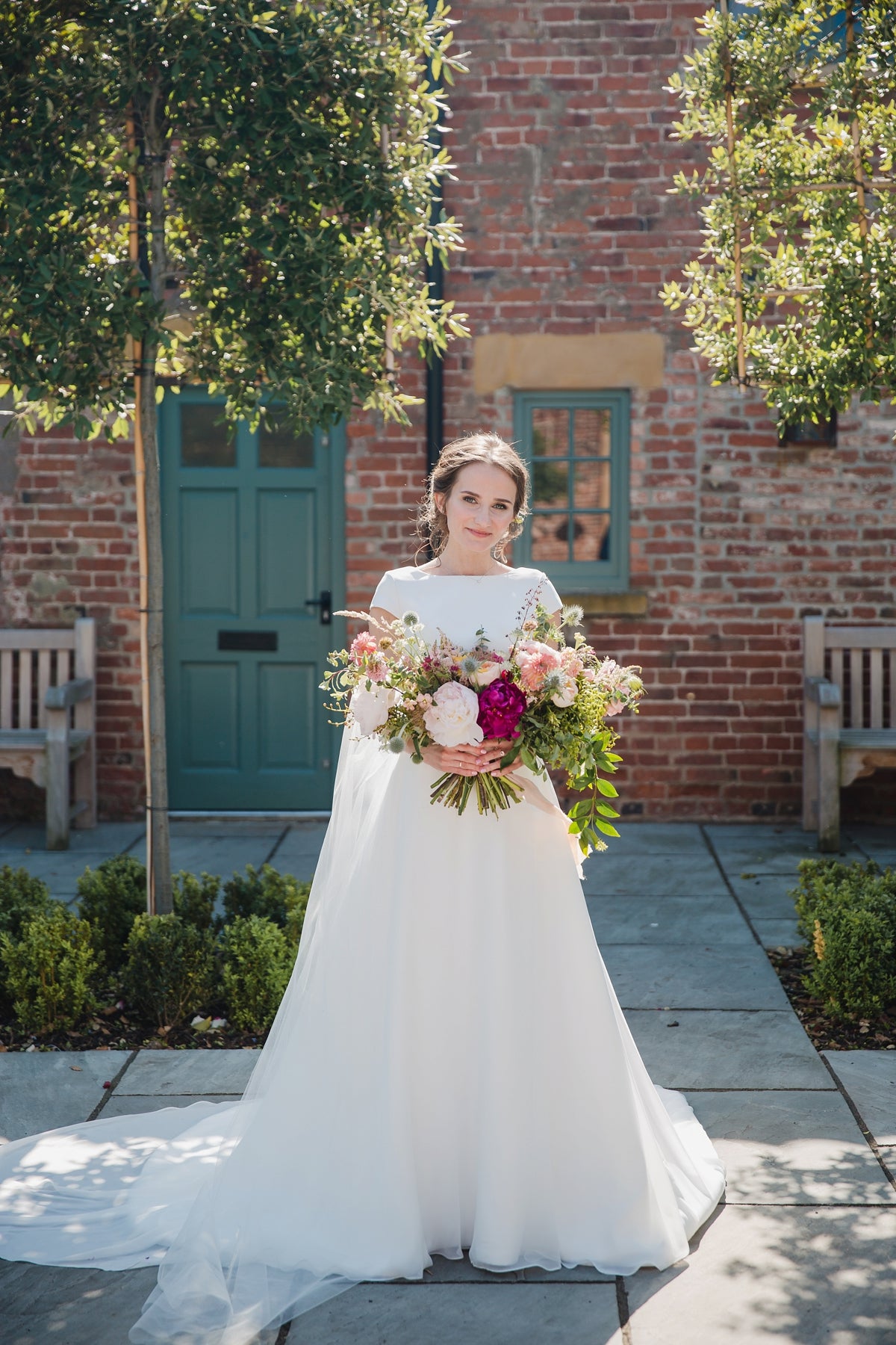 Barely there wedding veil | Skylar | Britten Bride | Julia