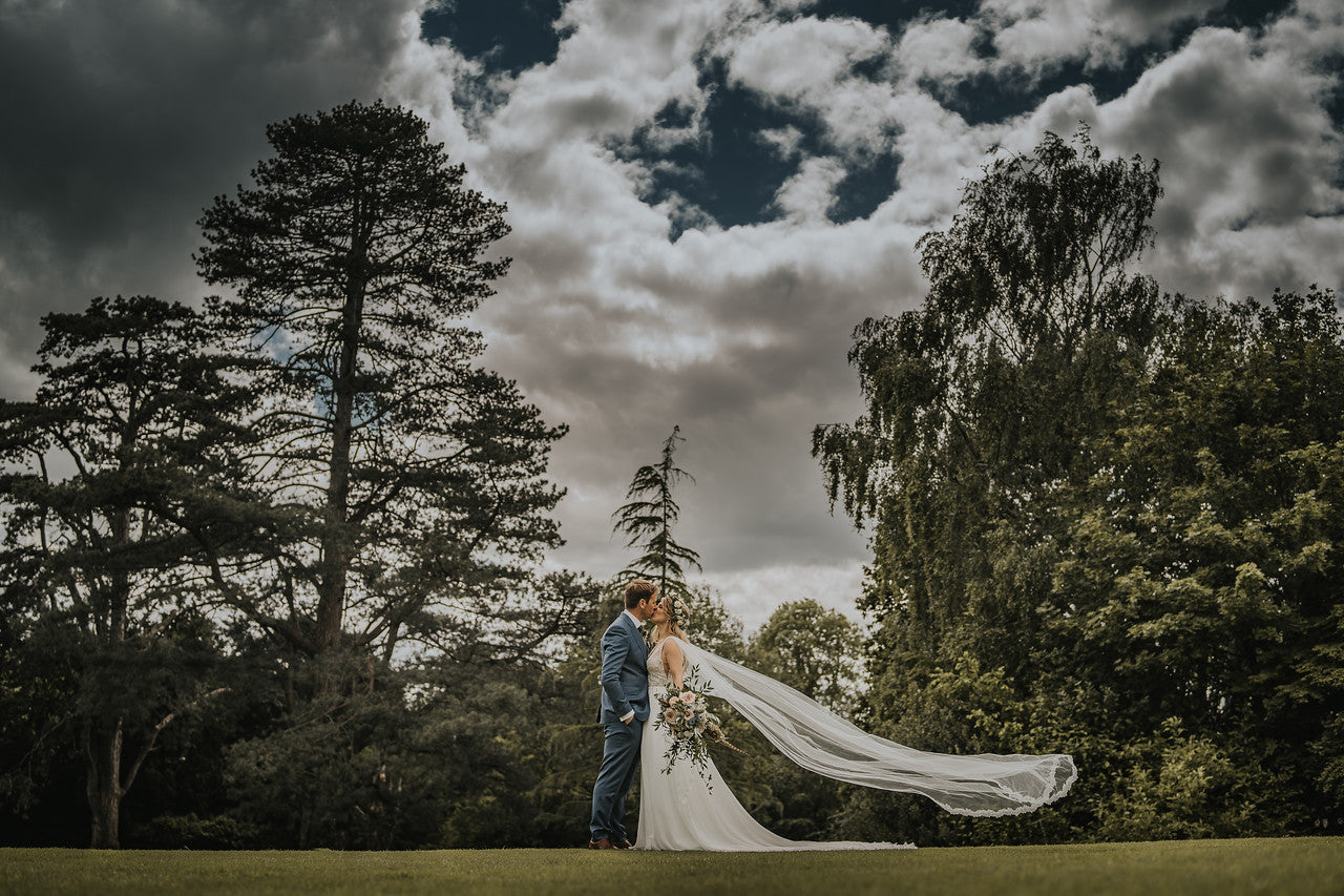 bespoke cape veil