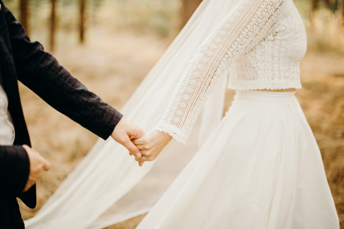 Church Length Barely There Wedding Veil | Skylar | Britten Bride | Corina