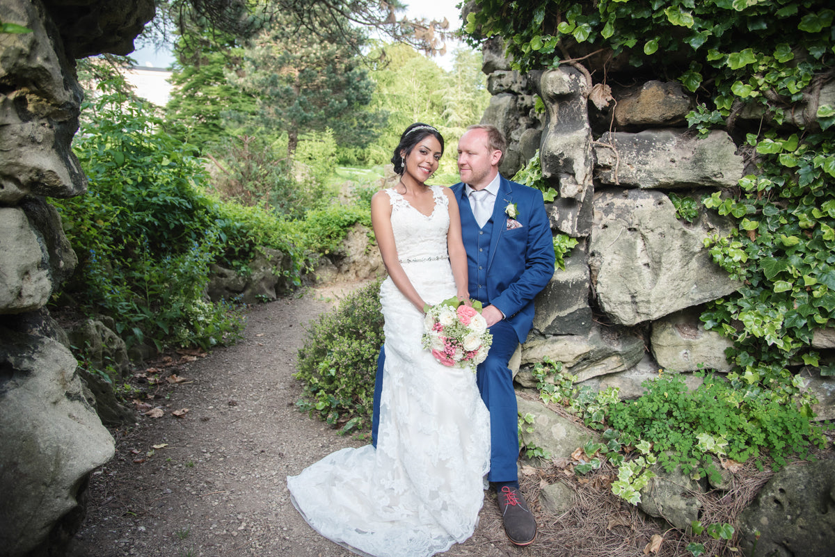 crystal and pearl wedding headband