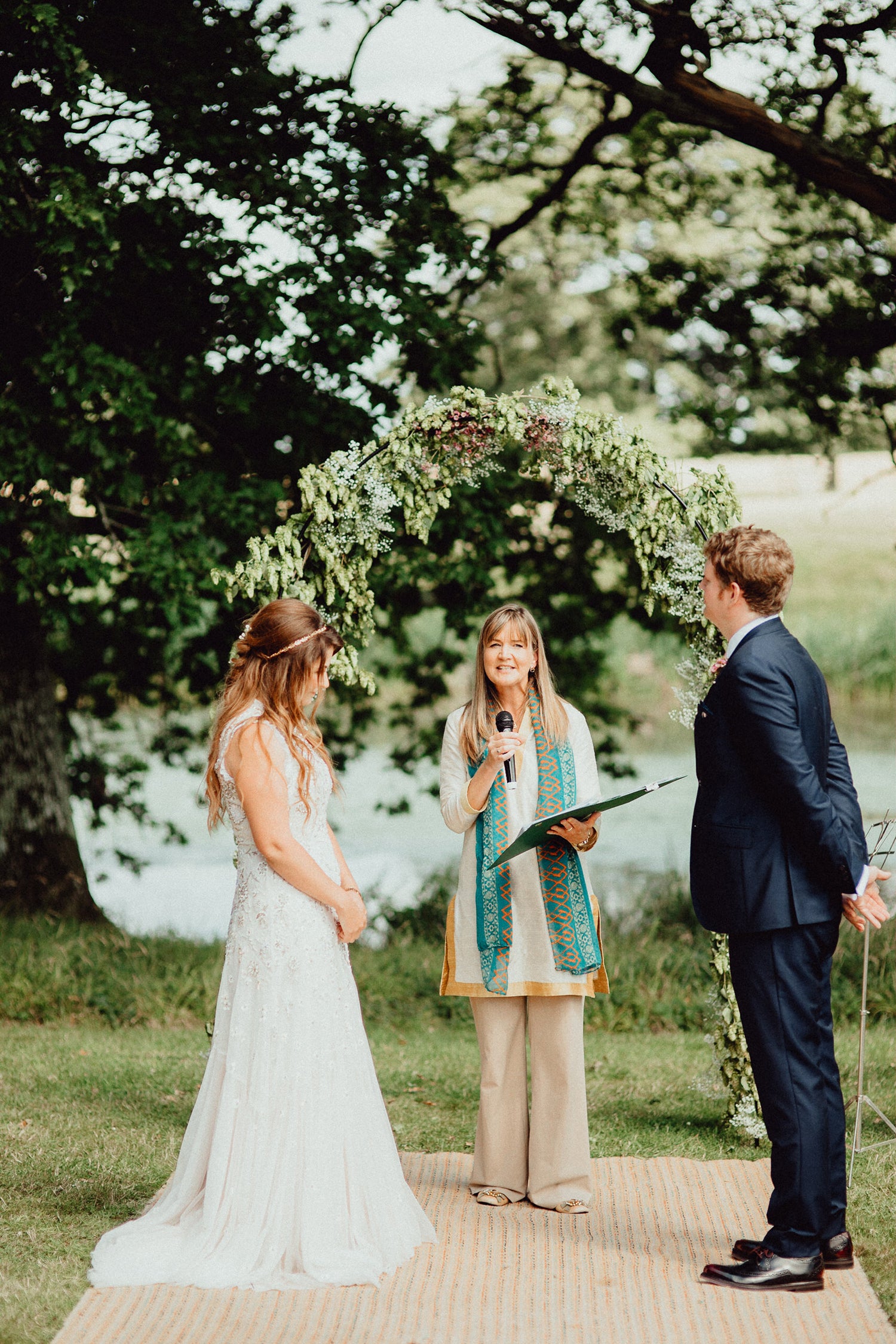 needle and thread bridesmaid dress