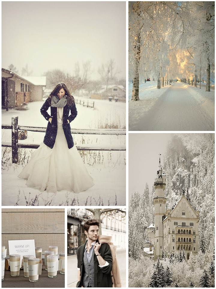 Winter Wedding styling