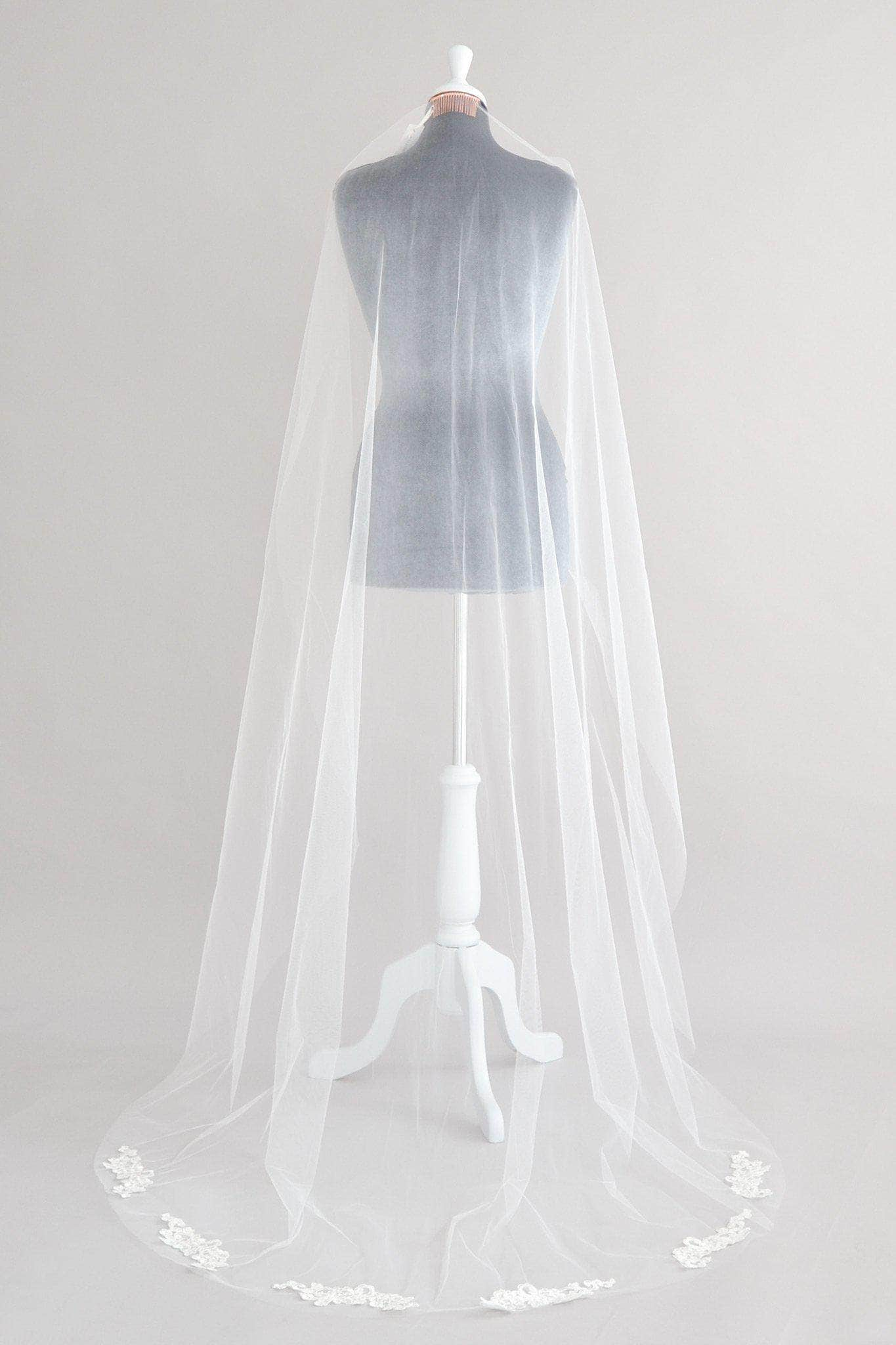 a wedding veil