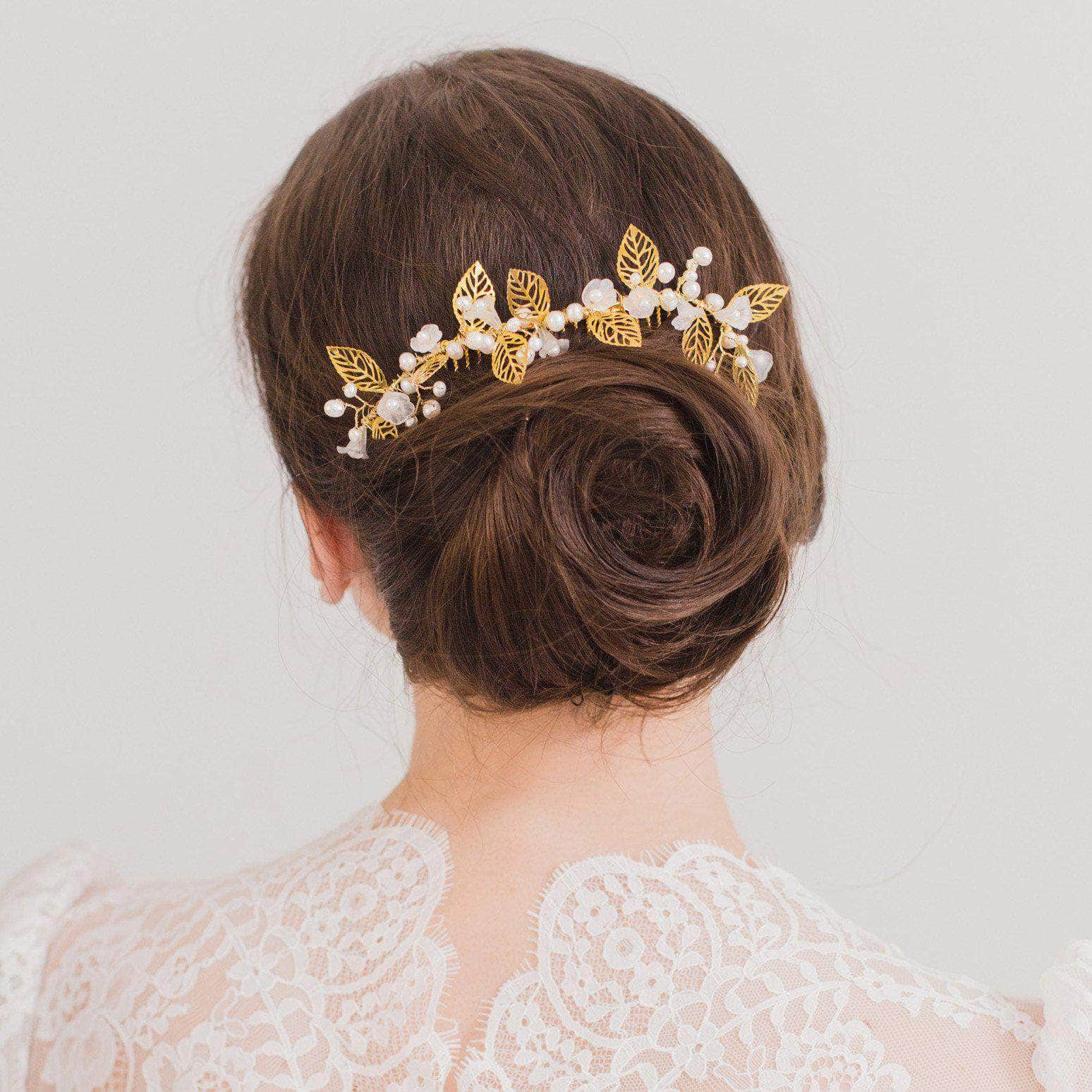 bridal hair comb