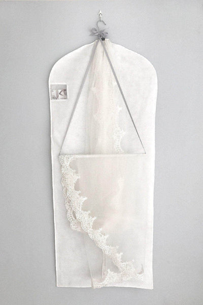 How do you Store a Wedding Veil? Veil Hanging Hook And Storage Bag Set