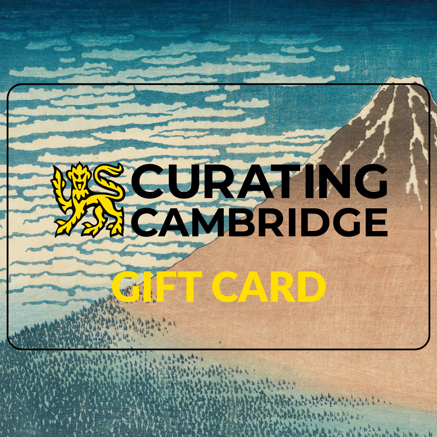 A product image depicting Curating Cambridge Digital Gift Card