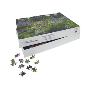 A product image depicting The Bee Border - 1000 piece jigsaw puzzle