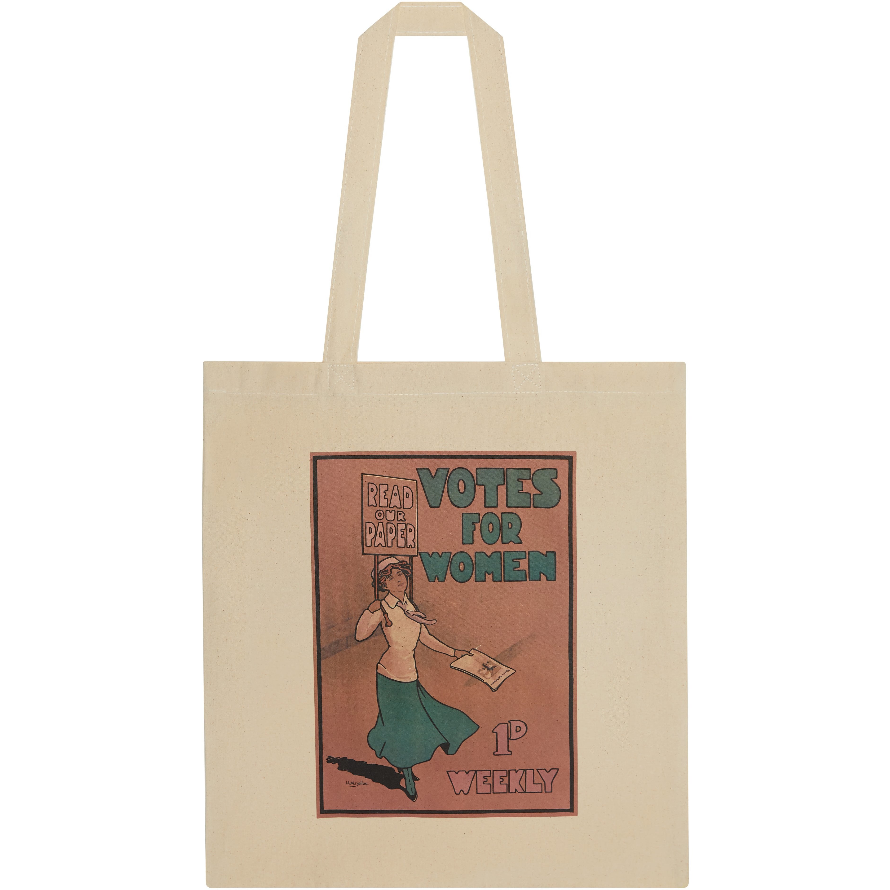 Featured image for the project: Votes for Women - Tote bag