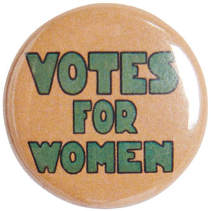 A product image depicting Votes for Women Pin Badge