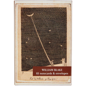 A product image depicting William Blake - Notecard pack