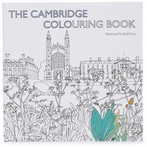 A product image depicting The Cambridge Colouring Book