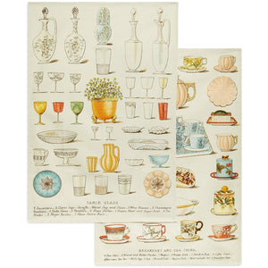 A product image depicting Mrs Beeton's Book of Household Management - tea towel set