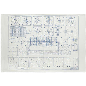 Featured image for the project: Zeta Function Machine blueprint - Tea towel