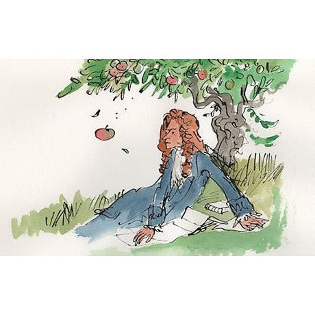 Isaac Newton by Quentin Blake - Fine bone china mug – Curating Cambridge