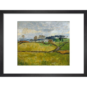 A product image depicting Cumberland Landscape (Northrigg Hill) - Art print
