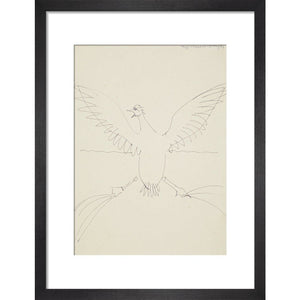 Featured image for the project: Bird landing on water - Art print