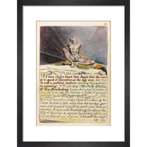 A product image depicting The Marriage of Heaven and Hell - Art print