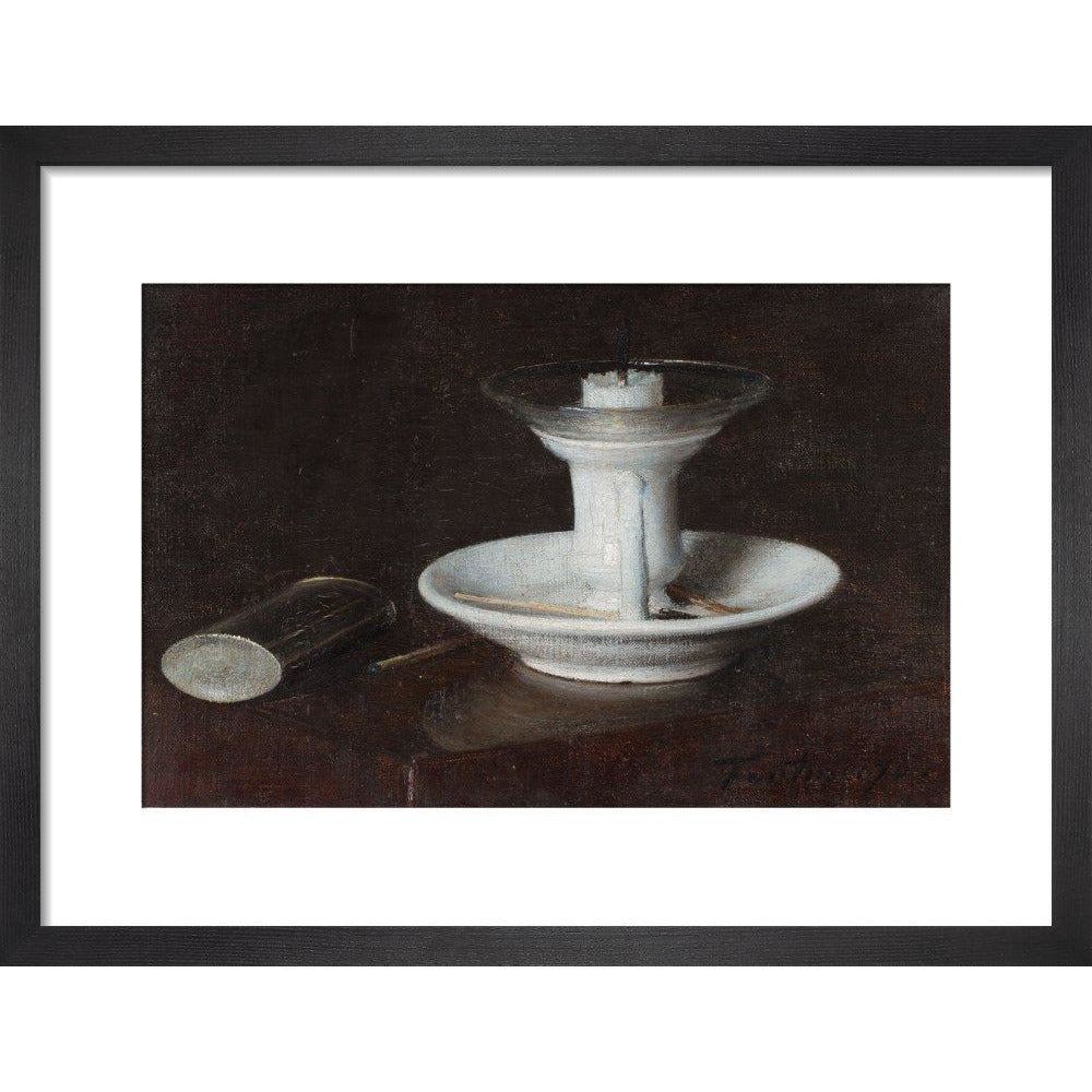 Featured image for the project: White Candlestick - Art print