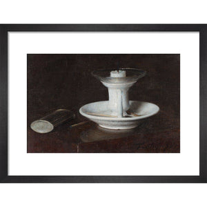 Featured image for the project: White Candlestick - Art print