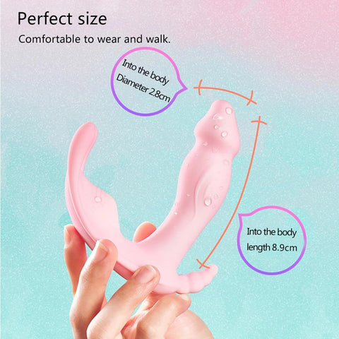 Vibromasseur stimulateur de clitoris à distance