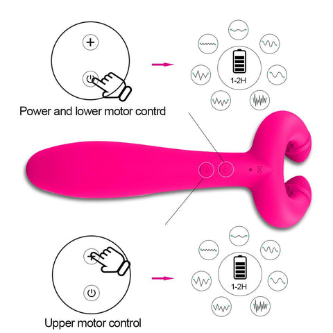 how to use 3 way rabbit vibrator