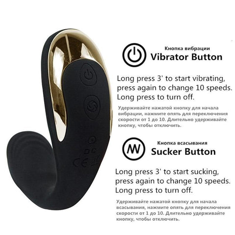 Remote Control Sucker Vibrator remote