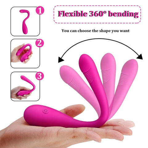 Double Penetration Dildo Vibrator