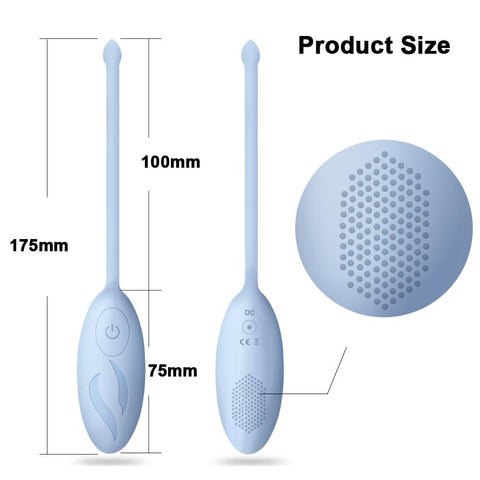 Vibrator egg size