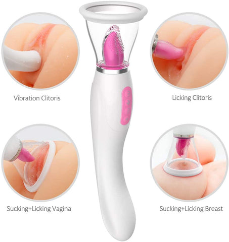 Vibrador para chupar la lengua