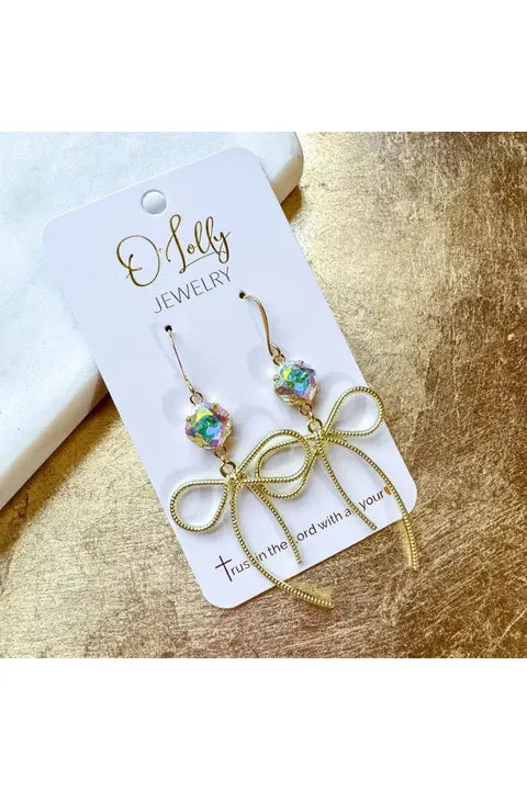 O' Lolly AB Stone Earrings