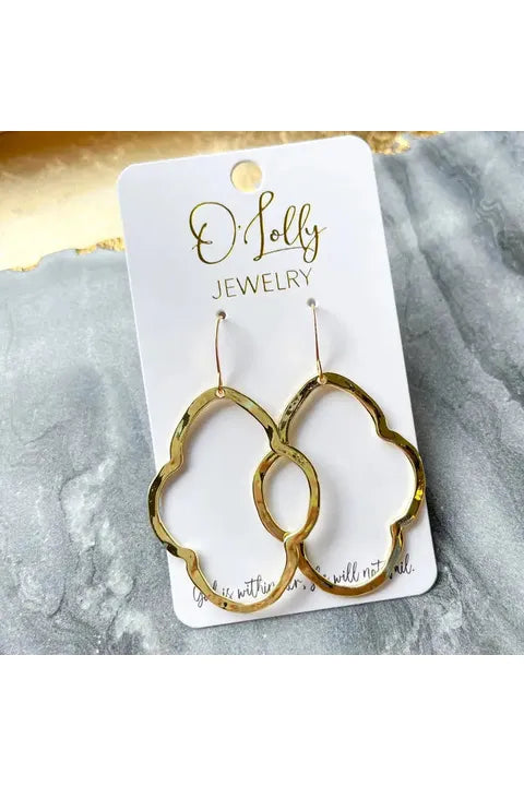 O' Lolly Dangle Earrings w/o AB