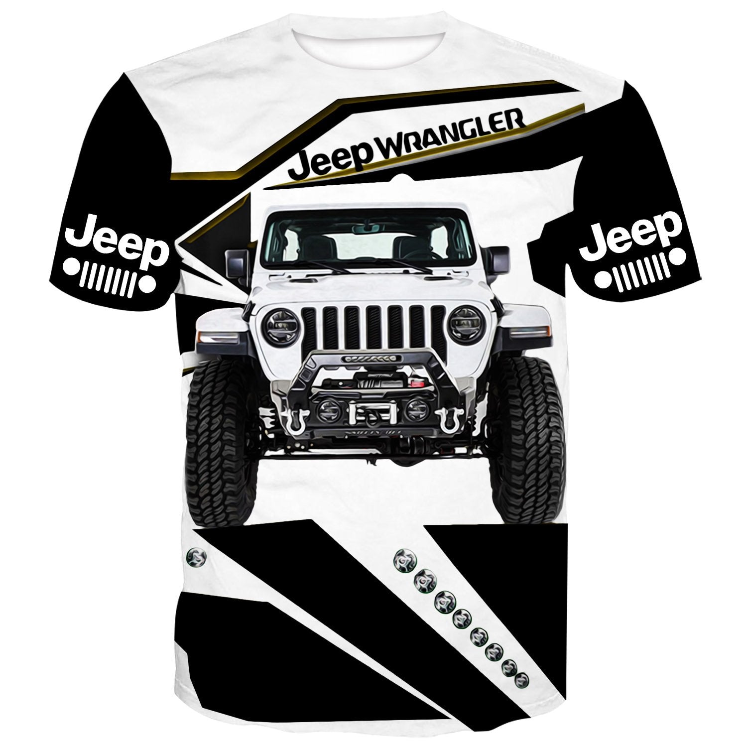 White Jeep Wrangler Shirt, Hoodie available | Off Road Jeep Apparel -  jeepndriver