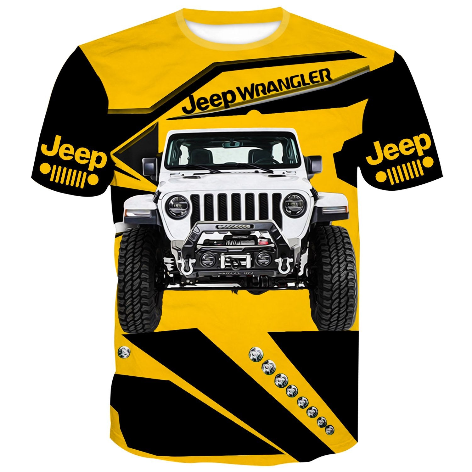 Yellow Jeep Wrangler Shirt, Hoodie available | Off Road Jeep Shirts -  jeepndriver