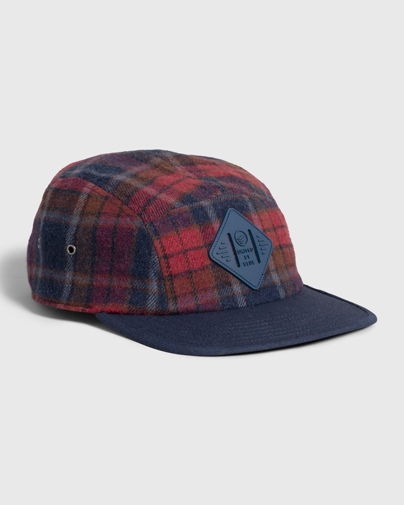 flannel 5 panel hat