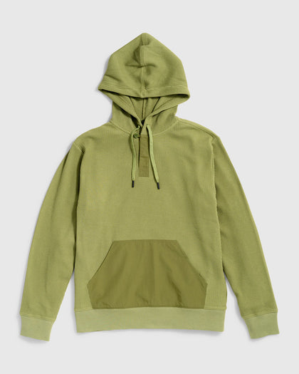 EcoKnit™ Thermal Hoodie - Leafy Green / M