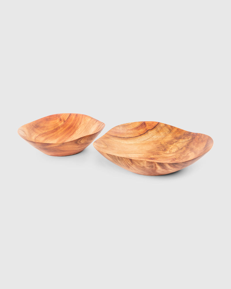 Mahogany Wave Bowl