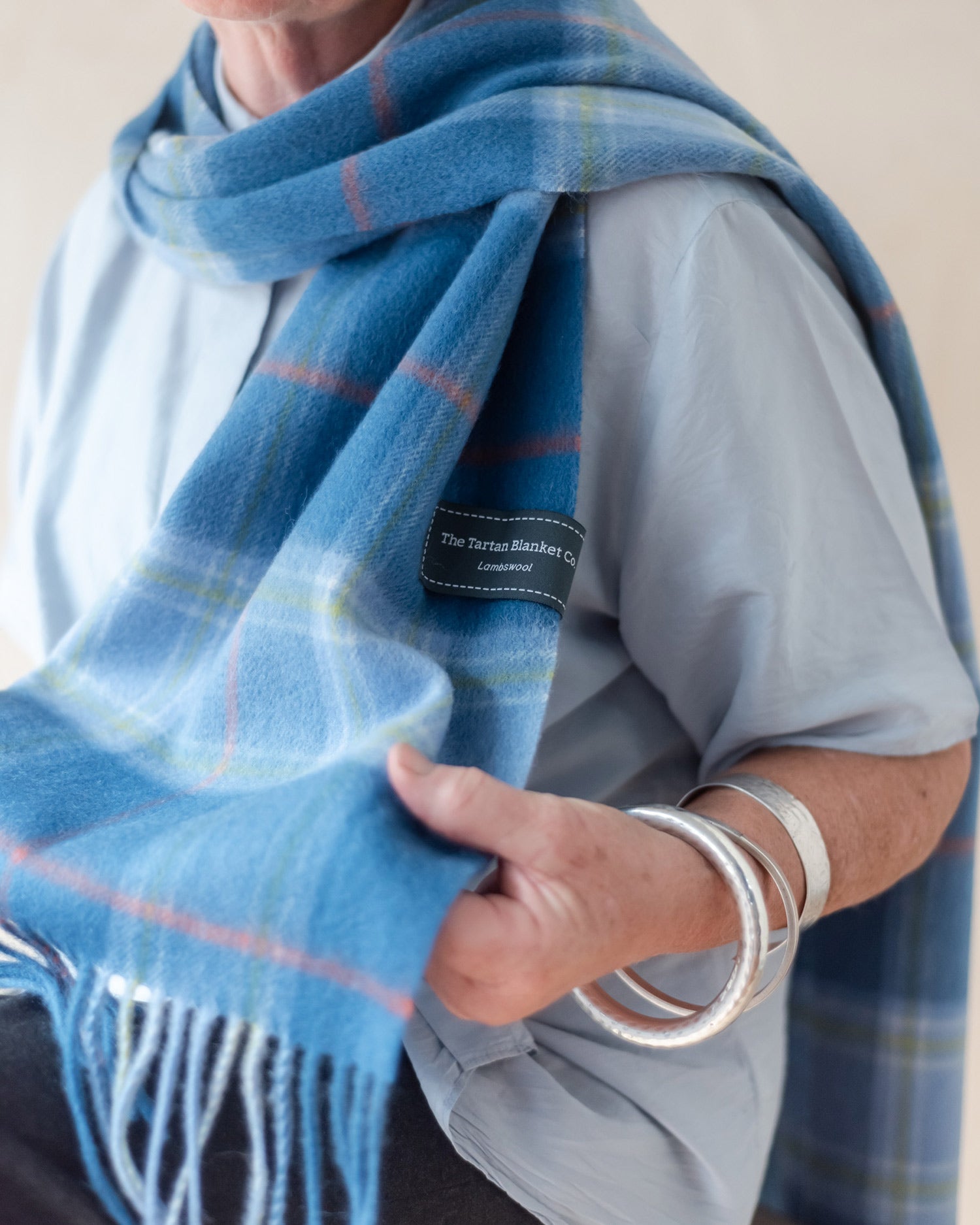 Musselburgh Tartan Lambswool Scarf