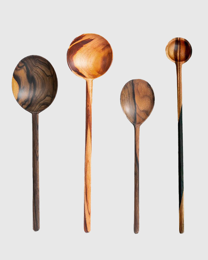 Wooden Cooking Spoon - Set of 4