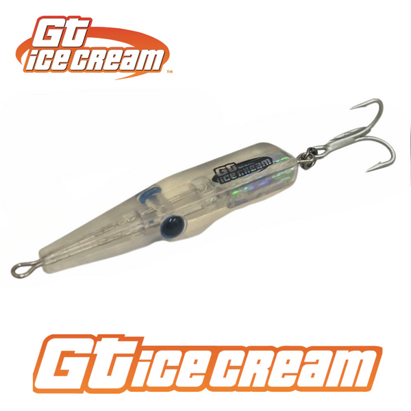GT Ice Cream Lure 1.5oz Clear