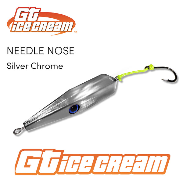 GT Ice Cream Lure Chrome Series - Chrome Gold (1.5oz)