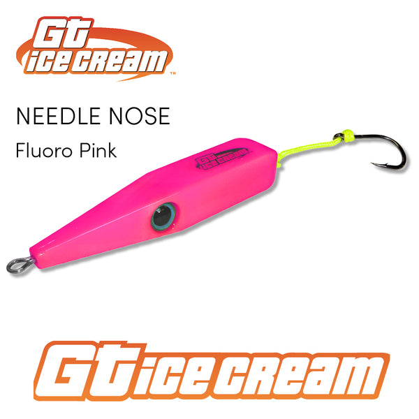 GT Ice Cream Lure 1.5oz Fluoro Yellow