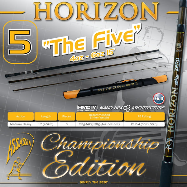 Assassin Horizon Zero XXH 15ft Surf Rod (FAST DEAL AT $500 FIRMED)